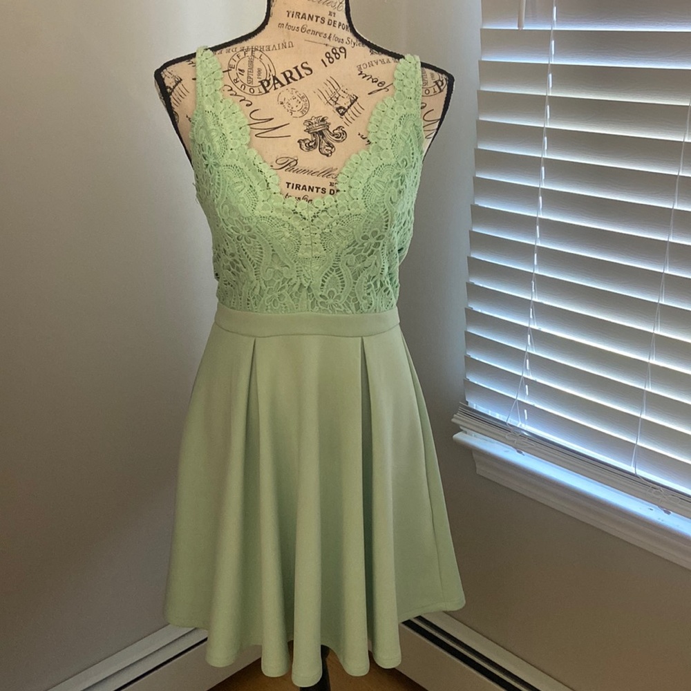 Lace Swing Dress